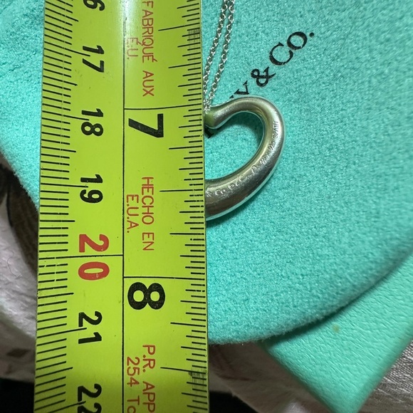 Tiffany & Co. Silver Heart Necklace - Picture 8 of 9